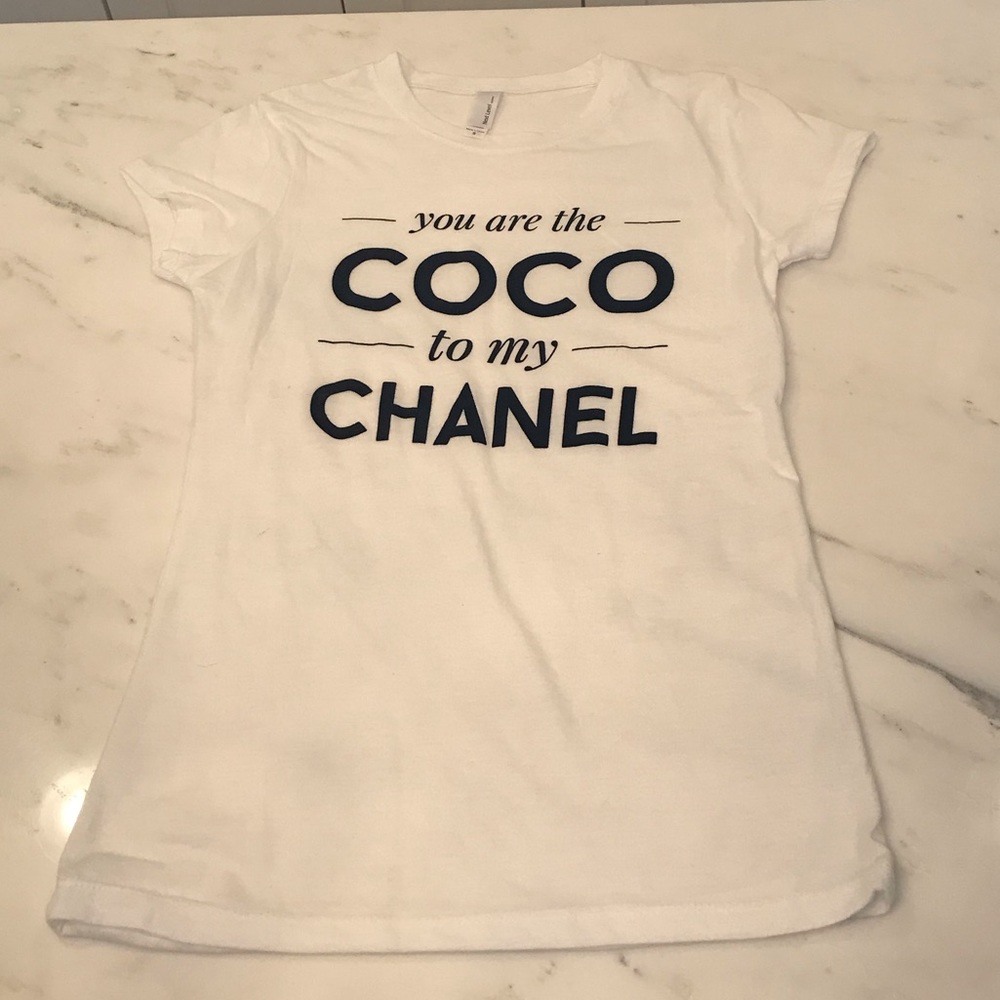 Coco to my Chanel T Shirt